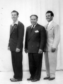 Serafin Duenas Yepes (Uncle); Concepcion Duenas Yepes (Grandfather), and Salvador Duenas Yepes (George Yepes' Father)