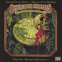 CD Cover Sherlock Holmes Die dritte Botschaft