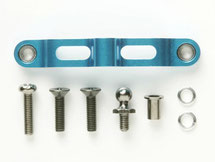 TAMIYA  TT-01; 300053864; Lenkhebel-Verbinder blau