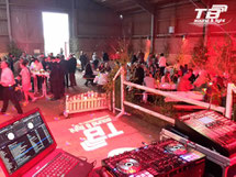 Hochzeitsfeier auf dem Rosenhof in Buschhoven. Ton- und Lichttechnik, sowie Service und DJ von TB sound & light