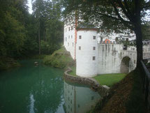 Sneznik-Castle-Slovenia-Ditch