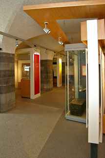 The Revenue Museum is located in the crypt of the Chapel Royal in Dublin Castle.