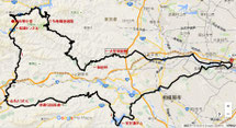今回の行程図