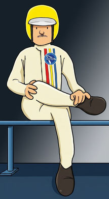 Jo Schlesser by Muneta & Cerracín