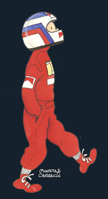 Jean Alesi by Muneta & Cerracín