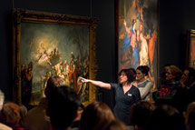 Visite-éclair pour la Nuit des musées, mai 2015. © Mathieu Le Gall