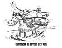 Hauptsache es bewegt sich was! Bild: G. Pedrazzoli