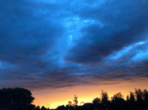 Himmel am 03.10.2020 - Foto: Nina Kochs
