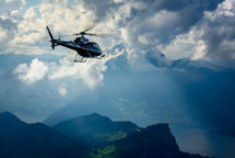 Helikopterflug zum Jungfraujoch