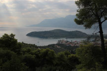 Vue sur une station balneaire