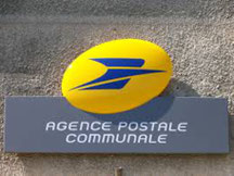 Horaires agence postale