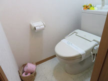 賃貸物件グランディオーソの温水洗浄便座トイレの写真