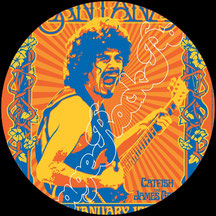 carlos santana, santana poster , guitar, chitarrista, samba pa ti