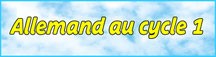 Allemand au cycle 1