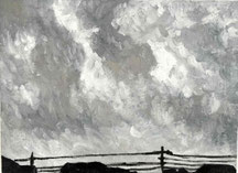 絵画　かいがのみせあかちゃん　風景画