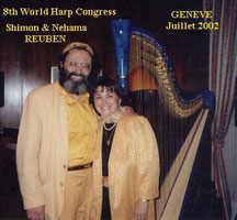 Shimon & Nehama REUBEN.DUO REUBEN. Festival Geneve 2002 piano & harp