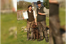 Stefanie und Matthias mit Donna