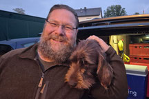 Bernd Deyerl mit Wörntizstädter Barney