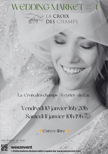 Wedding market - Festival du Mariage à Annecy 10 et 11 Janvier 2025