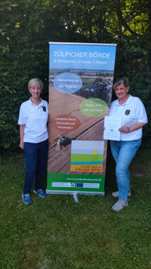 v. l.: Klara Lensing und Claudia Jäger