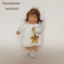 Blumenkinderwerkstatt Engel mit Beinchen und Goldstern