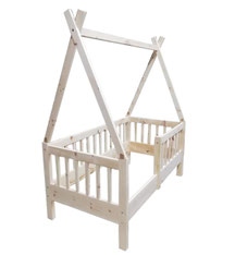 Babybett aus Zirbel Holz 140x70cm