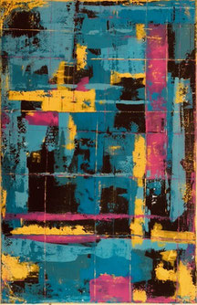 Abstract 11, 75 x 115 cm, Auftragsarbeit