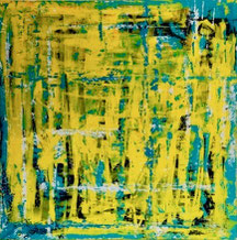 Abstract 9, 100 x 100 cm, Auftragsarbeit
