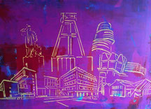 BOmmage 14, 60 x 80 cm, Auftragsarbeit