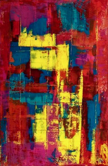 Abstract 10, 75 x 115 cm, Preis auf Anfrage