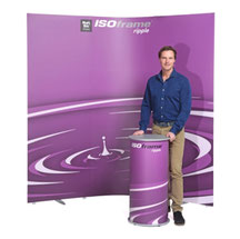 ISOframe RIPPLE Biegsames Faltwandsystem