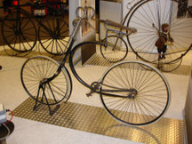 Fahrrad, 19. JH., ausgestellt auf der Messe in Bremen 2008