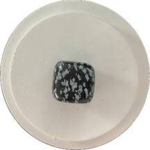 Schneeflocken Obsidian Trommelstein Heilstein