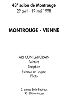 1998 - Salon d’Art Contemporain, Montrouge - Roman Gorski