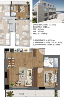 Apartament 2 camere etaj 2 Piață unirii ultracentral