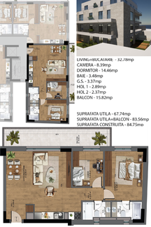 apartament 3 camere, piață unirii București, ultracentral, bloc nou