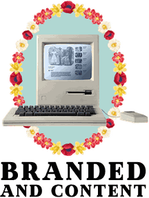 Branded and content logo