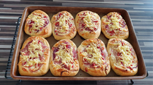 Flammkuchen-Schiffchen großer Ofenzauberer James Stoneware Wicht Microplane Grobe Reibe Kleiner Küchenhobel Teigroller Kuchengitter Teigunterlage