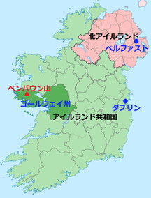 アイルランド ゴールウェイ 地図