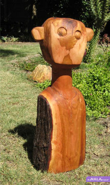 Wooden NALA by ( Nyarai N. and André Pilz )