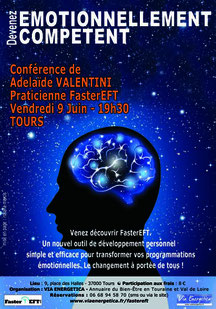 Conférence de Adelaide Valentini à Tours - FASTEREFT - annuaire de thérapeutes Via Energetica