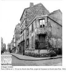 Façades lépreuses dans le 13 ème
