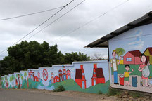 Con murales como este se está "Embelleciendo Mi Lindo Manta". Manta, Ecuador.