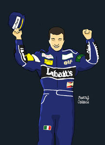 Riccardo Patrese by Muneta & Cerracín
