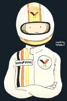 Mike Hailwood by Muneta & Cerracín