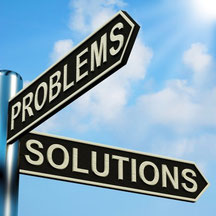 problems & solutions sign