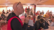Ludovic Taché, directeur de course du Gazelles and Men Rally.