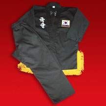 Uniforme de cinturón negro
