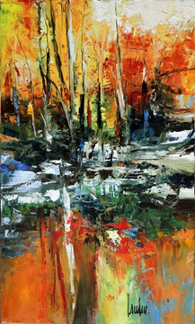 "L'appel de la forêt" - 50x30 - Réservée