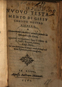 Teofilo Bible 1565 italian online